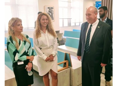 The State Comptroller's visit to the Enforcement Authority Bureau in Haifa (August 9th, 2022)