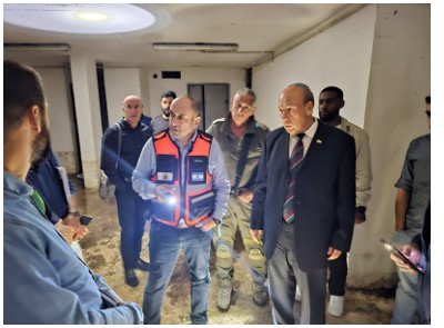 State Comptroller Englman Toured Shelters in the North: "Very significant disparities that do not allow protection for the residents" (18.10.23)