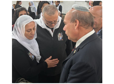 Comptroller Englman in the Druze Communities: It is Unthinkable that a Druze Soldier Would Have an Emergency Call-up Order in One Hand and a Demolition Order in the other (21.11.23)