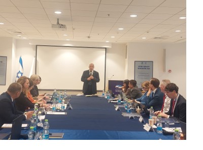 The State Comptroller Hosted Representatives from the European Organization of Supreme Audit Institutions (4.4.23)