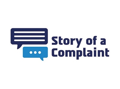 Story of a Complaint: The complainant requested a court hearing to dispute a parking ticket, yet debt collection proceedings were taken against him due to his failure to write down his phone number on the request form